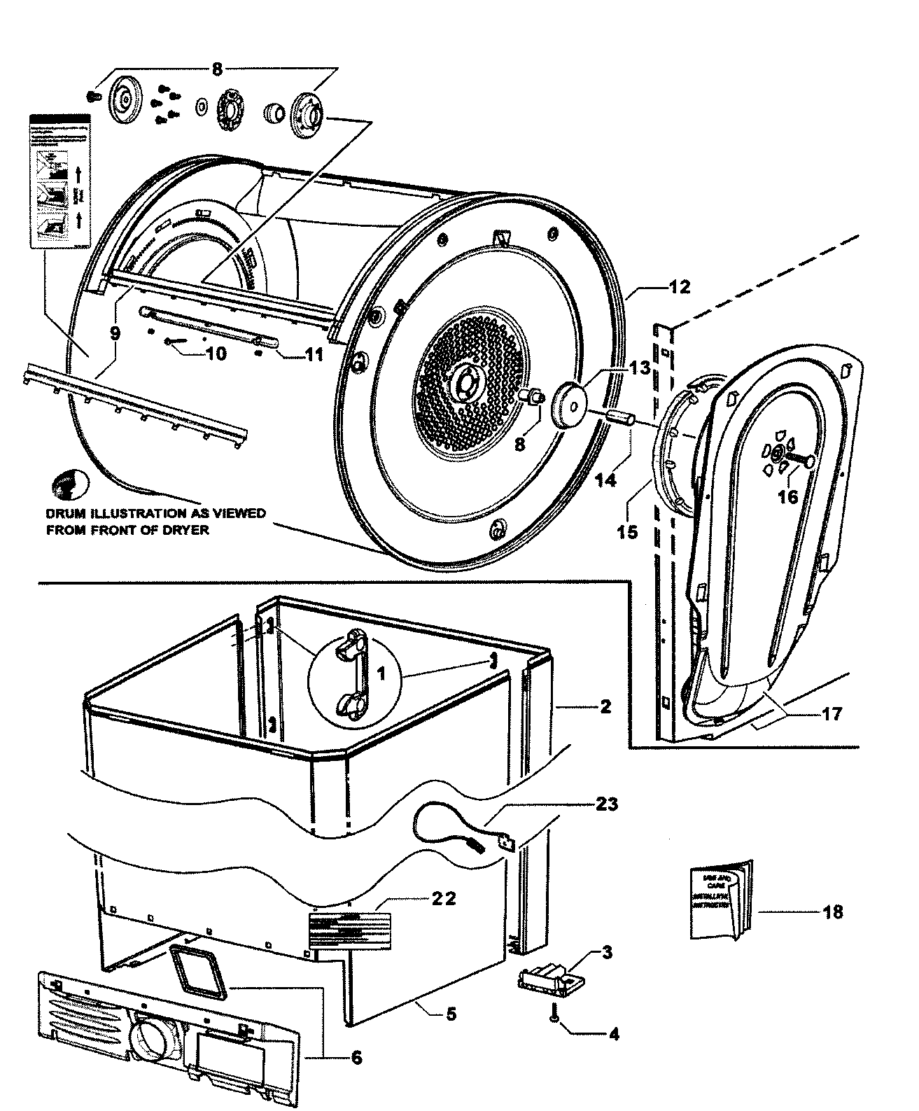 fisher and paykel dryer parts manual
