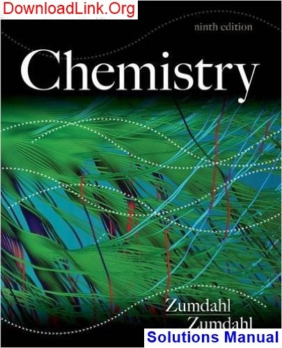 chemistry 7th edition zumdahl solutions manual pdf