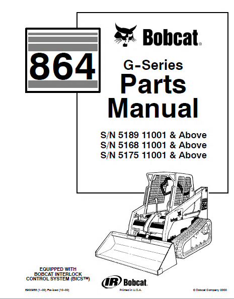 bobcat s450 spare parts manual