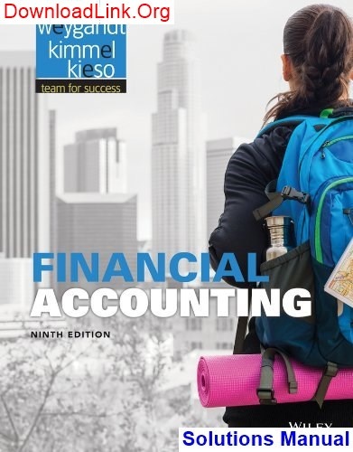weygandt financial and managerial accounting 2e solutions manual